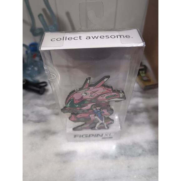 FigPin XL, Overwatch D.Va + Meka, #X5, Collectible Enamel Pin, Unlocked - Picture 5 of 5